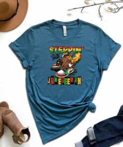Steppin Into Juneteenth Black Lives Matter Civil Rights Shirt 4