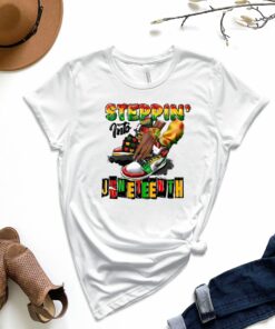 Steppin Into Juneteenth Black Lives Matter Civil Rights Shirt 7