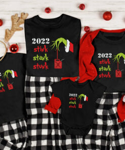 Stink Stank Stunk Matching 2022 Christmas Xmas Shirt 1