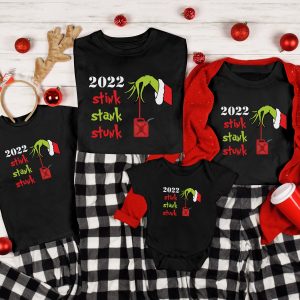 Stink Stank Stunk Matching 2022 Christmas Xmas Shirt