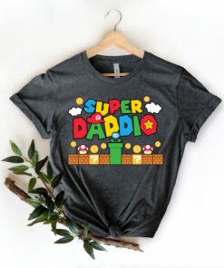 Super Daddio Game New Dad Daddy Fathers Day Shirt 1