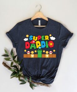 Super Daddio Game New Dad Daddy Father's Day Shirt 1 Super Daddio Game New Dad Daddy Fathers Day Shirt 2