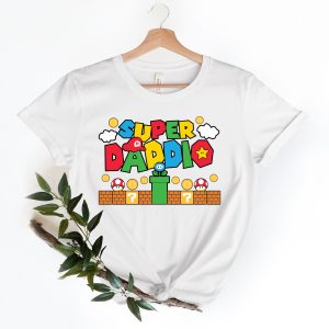 Super Daddio Game New Dad Daddy Fathers Day Shirt 3