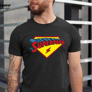 Super Papa Dad Father’s Day T-shirt