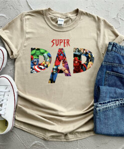 Superhero Daddy Youre Our Fathers Day Shirt 3