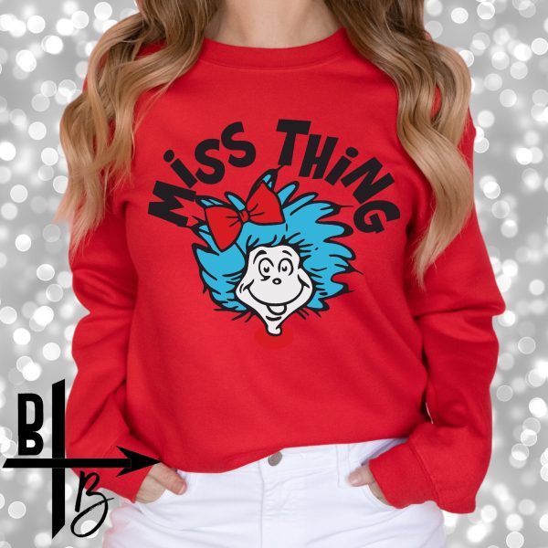 Teacher Miss Thing Dr Seuss Shirt
