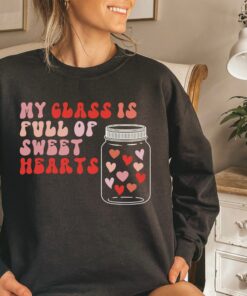 Teachers Valentines Heart Teaching Appreciation Sweater 1 1