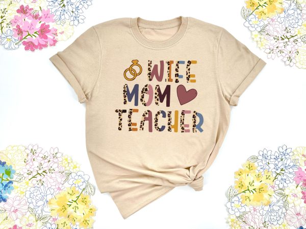 Teaching Mom Shirt For Educator Mama Mothers Day