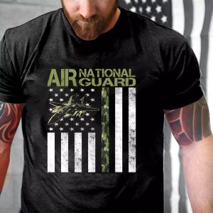 Ultra Cotton Air National Guard Veteran Classic T-Shirt