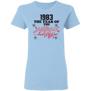 1983 The Year Of The Earthquakes San Jose Earthquakes T-Shirts