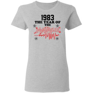 1983 The Year Of The Earthquakes San Jose Earthquakes T Shirts 12