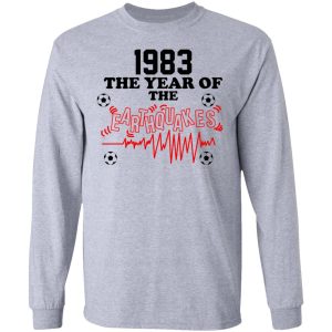 1983 The Year Of The Earthquakes San Jose Earthquakes T Shirts 2