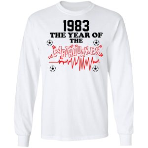 1983 The Year Of The Earthquakes San Jose Earthquakes T Shirts 3