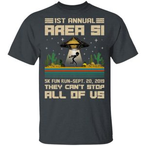 1st Annual Area Si 5K Fun Run Sept 20 2019 Shirt