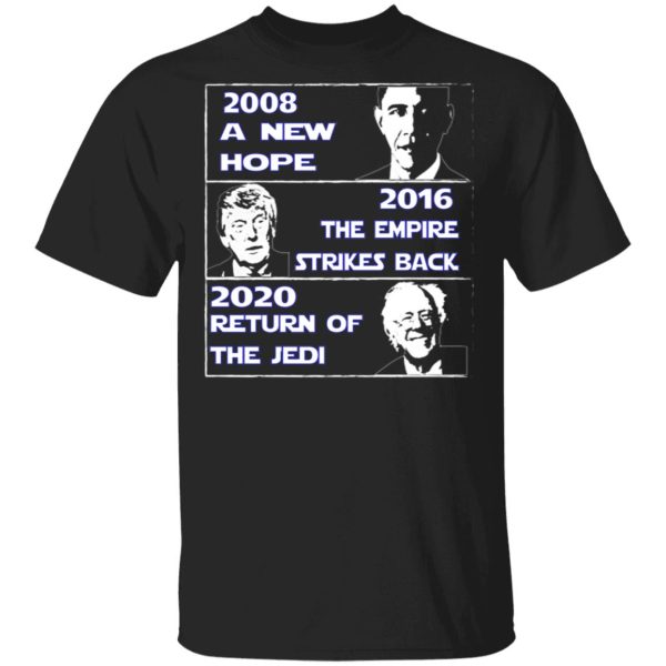 2008 A New Hope – 2016 The Empire Strikes Back – 2020 Return Of The Jedi T-Shirts, Hoodies, Sweater