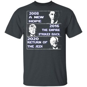 2008 A New Hope – 2016 The Empire Strikes Back – 2020 Return Of The Jedi T-Shirts, Hoodies, Sweater