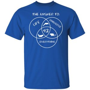 42 The Answer To Life Universe Everything T-Shirts, Hoodies, Sweater