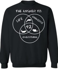 42 The Answer To Life Universe Everything T-Shirts, Hoodies, Sweater 8 42 The Answer To Life Universe Everything T Shirts Hoodies Sweater 6