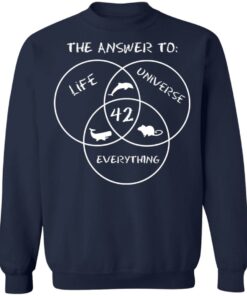 42 The Answer To Life Universe Everything T-Shirts, Hoodies, Sweater 9 42 The Answer To Life Universe Everything T Shirts Hoodies Sweater 7
