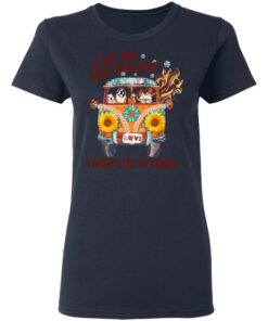 A Girl And Her Bulldog Living Life In Peace T-Shirts 6 A Girl And Her Bulldog Living Life In Peace T Shirts 3