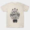 A Witch and her little monster live here Halloween T-shirt