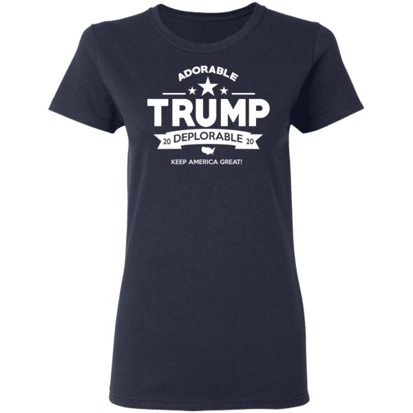 Adorable Trump 2020 Keep America Great Shirt