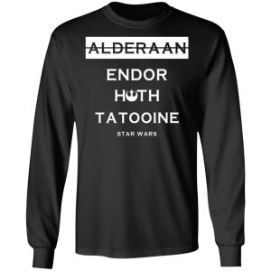 Alderaan Endor Hoth Taooine Star Wars Shirt 5