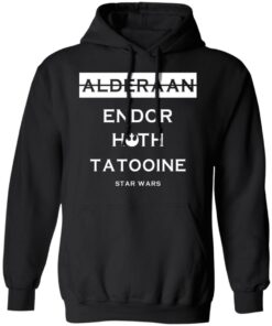 Alderaan Endor Hoth Taooine Star Wars Shirt 6