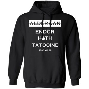 Alderaan Endor Hoth Taooine Star Wars Shirt 6