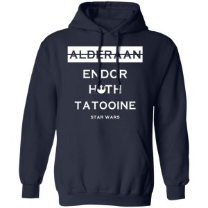 Alderaan Endor Hoth Taooine Star Wars Shirt 7