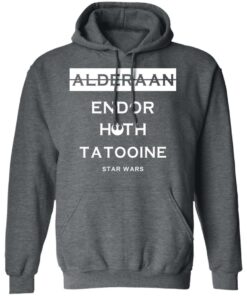 Alderaan Endor Hoth Taooine Star Wars Shirt 8