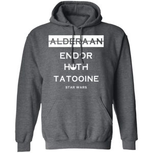 Alderaan Endor Hoth Taooine Star Wars Shirt 8