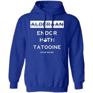 Alderaan Endor Hoth Taooine Star Wars Shirt 9