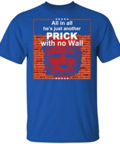 All In All Hes Just Another Prick With No Wall Donald Trump T Shirts Hoodies Sweatshirt 12