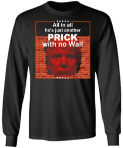 All In All Hes Just Another Prick With No Wall Donald Trump T Shirts Hoodies Sweatshirt 5