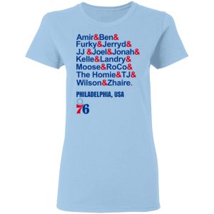 Amir &amp Ben &amp Furky &amp Jerryd Philadelphia USA 76 T-Shirts, Hoodies, Sweater