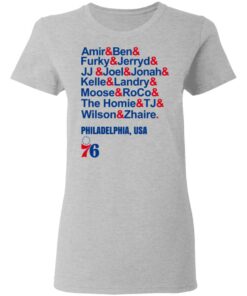 Amir amp Ben amp Furky amp Jerryd Philadelphia USA 76 T Shirts Hoodies Sweater 12