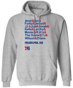 Amir amp Ben amp Furky amp Jerryd Philadelphia USA 76 T Shirts Hoodies Sweater 2