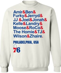 Amir amp Ben amp Furky amp Jerryd Philadelphia USA 76 T Shirts Hoodies Sweater 6