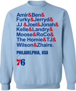 Amir amp Ben amp Furky amp Jerryd Philadelphia USA 76 T Shirts Hoodies Sweater 7