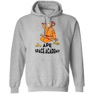 Ape Space Academy Monkey Astronaut T Shirts Hoodies Sweatshirt 2