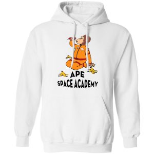 Ape Space Academy Monkey Astronaut T Shirts Hoodies Sweatshirt 3