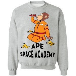 Ape Space Academy Monkey Astronaut T Shirts Hoodies Sweatshirt 5