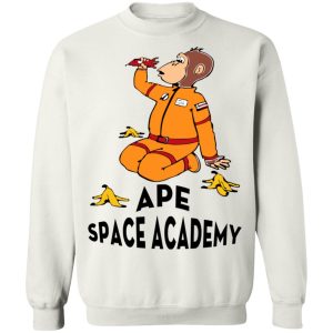 Ape Space Academy Monkey Astronaut T Shirts Hoodies Sweatshirt 6