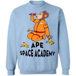 Ape Space Academy Monkey Astronaut T Shirts Hoodies Sweatshirt 7