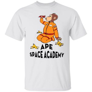 Ape Space Academy Monkey Astronaut T Shirts Hoodies Sweatshirt 8