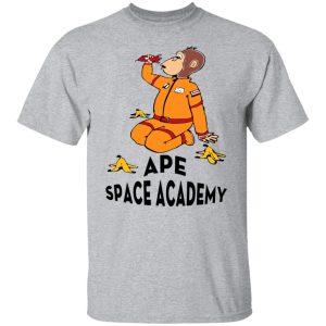 Ape Space Academy Monkey Astronaut T Shirts Hoodies Sweatshirt 9