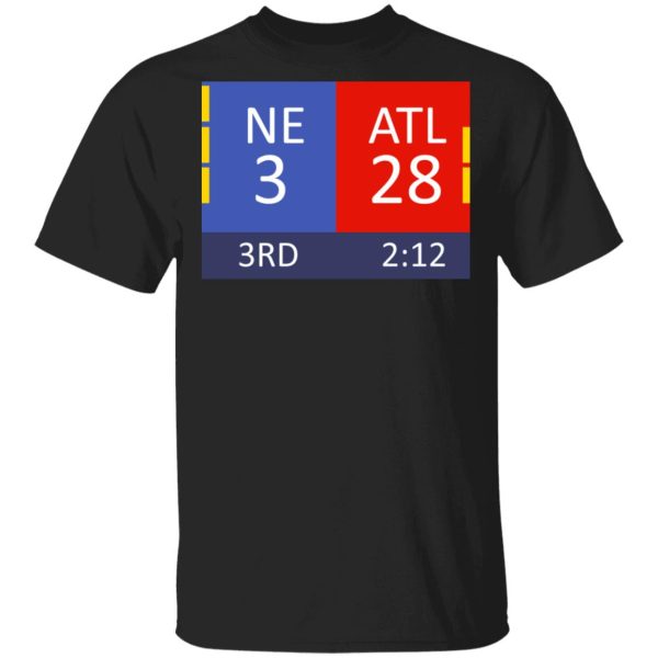 Atlanta Falcons Blew A 28-3 Lead Shirt