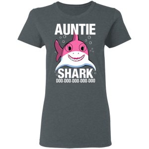 Auntie Shark Doo Doo Doo Doo Doo T Shirts 2