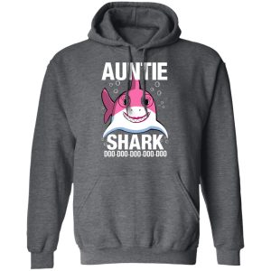 Auntie Shark Doo Doo Doo Doo Doo T Shirts 8